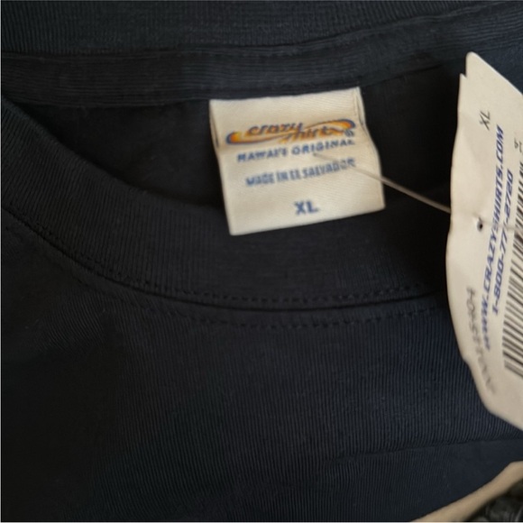 Maui Crazy Shirts Tribal Fish Graphic Long Sleeve - Picture 4 of 5